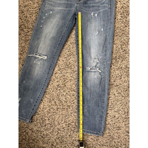 Judy Blue Relaxed Fit Distressed Mid-Rise Jeans - Size 5/27 - Picture 7 of 7